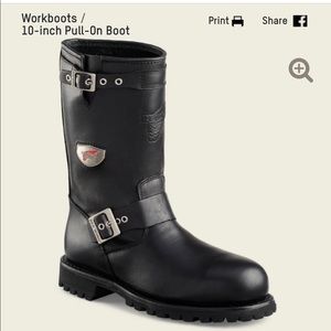 Red wing boots